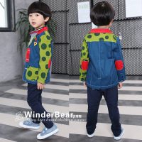 Winder Bear流浪熊 品牌童装2017春季男小童外套 儿童韩版时尚外套