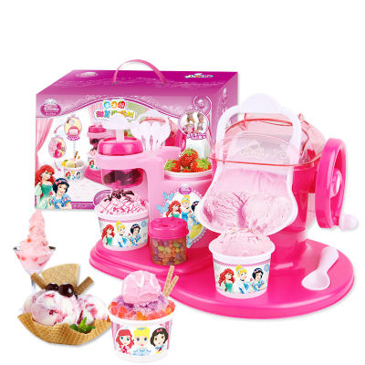 Disney迪士尼 玩具冰雪奇缘冰淇淋机儿童做雪糕机家用冰激凌冰雪水果机