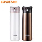 SUPOR苏泊尔 KC40AR1 男女情侣保温杯 真空304不锈钢车载保温水杯 办公杯