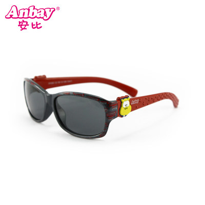 Anbay安比 儿童太阳镜偏光防紫外线镜宝宝儿童学生树脂超轻遮阳墨镜