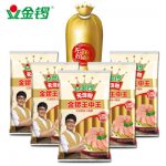 金锣 无淀粉王中王火腿肠30g*8支*5袋 零食香肠配方便面吃整箱批发