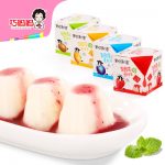 CLEVER MAMA巧妈妈 乳酸菌布丁果肉果冻甜品4盒多口味果肉儿童休闲零食 48个装