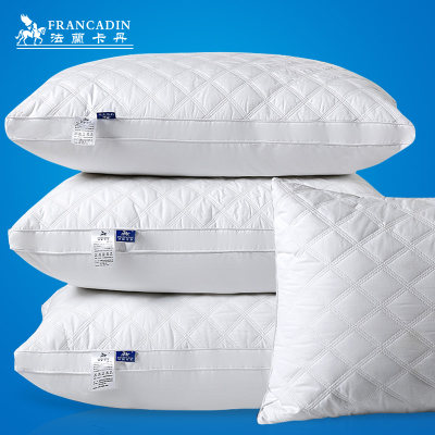 清爽透气# 法兰卡丹 可水洗全棉睡眠枕头芯 单个装
