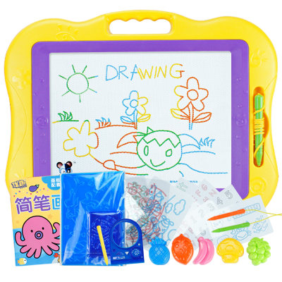 QIQU TOYS琪趣 儿童画画板磁性写字板宝宝婴儿玩具1-3岁2幼儿彩色大号绘画涂鸦板