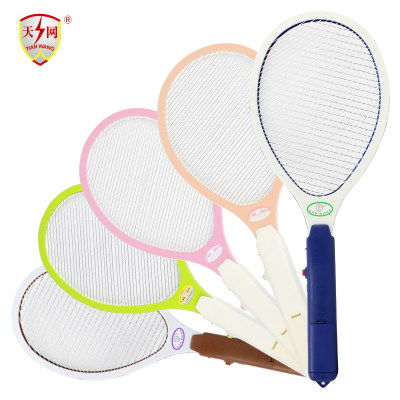 天网 TW-03静音电蚊拍电池式苍蝇拍电蚊子拍灭蚊拍灭蚊器蝇拍