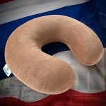 泰国原装进口 paratex 泰国天然乳胶U形护颈枕颈椎枕汽车枕午休枕