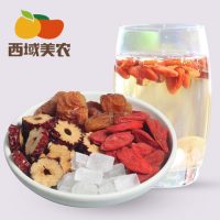 西域美农 桂圆红枣枸杞茶180g花果茶组合花茶八宝茶水果茶果干花草