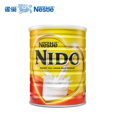 Nestle雀巢 荷兰进口 奶粉nido全脂高钙成人奶粉900g