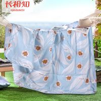 长相知 夏凉被单人空调被可水洗夏被双人夏季学生春夏薄被子 110*150cm