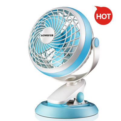 Chigo志高 usb风扇迷你小风扇7寸电扇学生办公室宿舍台式夹扇床头电风扇