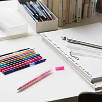 MUJI无印良品 RP油性笔用笔芯 亚克力轴 半透明