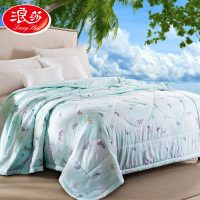 浪莎 夏被空调被夏凉被 被芯单人双人薄被子儿童学生被可水洗