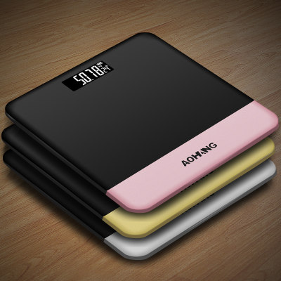 翱航 家用电子称体重秤电子秤人体秤精准成人减肥健康称重充电可选