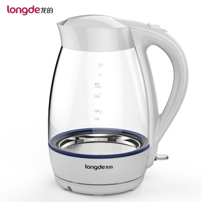 Longde龙的 LD-K1022自动断电电热水壶烧水壶玻璃家用大容量