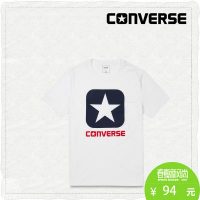 Converse匡威 官方 Box Star印花logo短袖T恤 男款 10001969