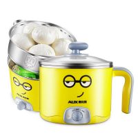 AUX奥克斯 电热锅多功能家用迷你电煮锅学生锅小型电锅宿舍煮面泡面锅