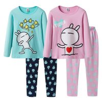 三枪 迪茨儿童秋衣秋裤套装 中大童秋冬季宝宝睡衣舒肤纯棉内衣套装