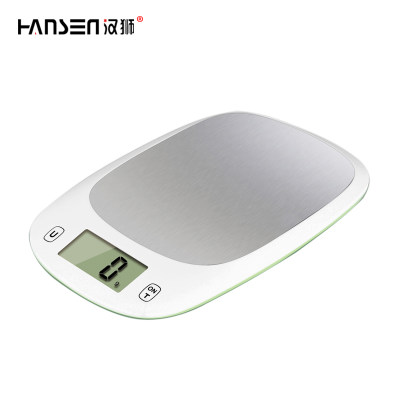 汉狮 电子秤厨房秤烘焙电子称食物克称1g家用厨房称中药秤盘秤5KG