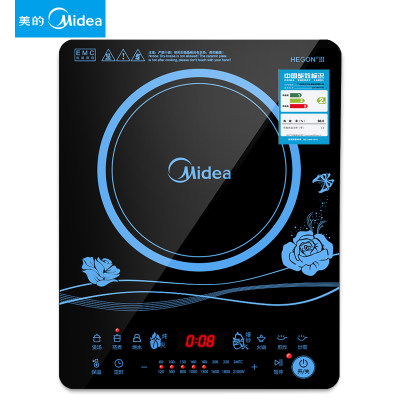 Midea美的 C21-WT2116 电磁炉 家用智能小型正品特价触摸屏薄款