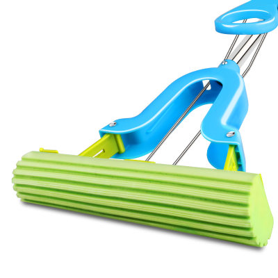 BEKAHOS百家好世 可伸缩胶棉拖把对折式挤水拖把吸水海绵拖把头拖布地拖