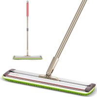 曼彩 MC-11 大号平板拖把家用懒人木地板瓷砖拖把地擦尘推地拖墩布免水洗平拖 50cm