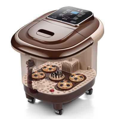 一品康 足浴盆全自动按摩家用足疗加热泡脚桶电动洗脚盆深桶足浴器