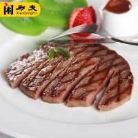 闲功夫 澳洲进口家庭牛排套餐团购10片新鲜牛肉菲力黑椒刀叉