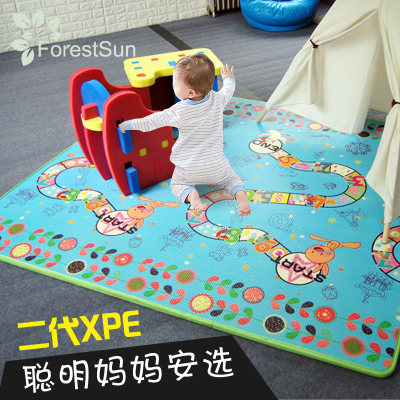 润森 宝宝爬行垫加厚婴儿180*200*2cm 进口xpe爬爬垫环保无味道防水环保
