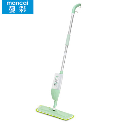 曼彩 平板拖把喷雾喷水家用木地板瓷砖擦地窗懒人专用大号拖布拖把