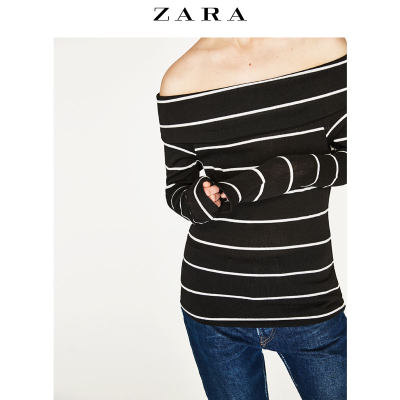 ZARA 季中折扣 女装 露肩针织衫 09929026084