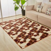 欣艺地毯 简约现代地毯加厚 卧室客厅茶几飘窗床边沙发满铺长方形家用定做63*160cm