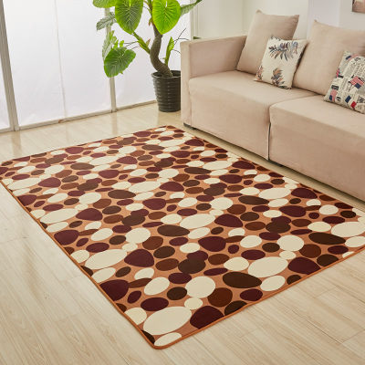 欣艺地毯 简约现代地毯加厚 卧室客厅茶几飘窗床边沙发满铺长方形家用定做63*160cm