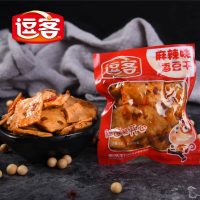 逗客 重庆特产 麻辣食品香豆干小包装零食500g散装小吃豆腐干