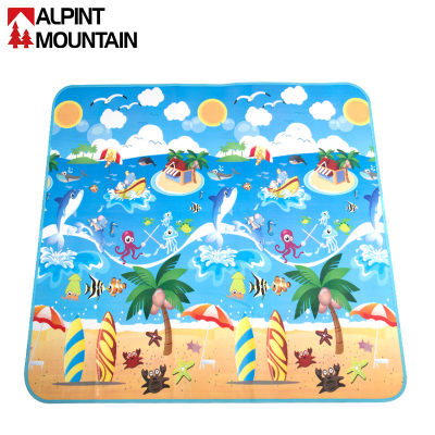 埃尔蒙特 户外野餐垫防潮垫儿童爬行垫加厚加绒野炊地垫帐篷野餐布 180*150cm