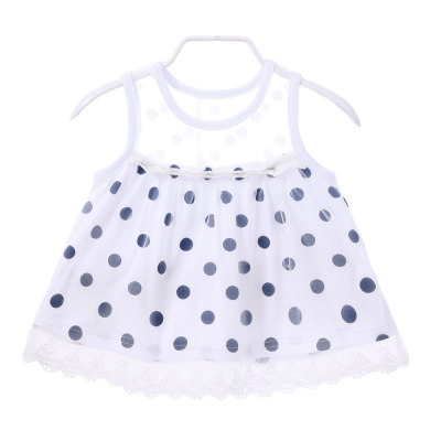 奇喜 2017新款女童连衣裙女宝宝公主裙女童夏装背心裙6-18个月