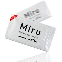 米如 隐形眼镜近视透明日抛男女水润无感高透氧薄进口6片+赠镜盒