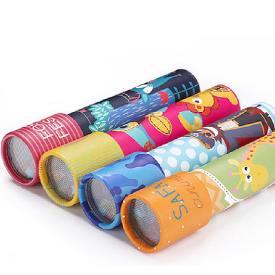 贝乐宠物园 神奇万花筒儿童多棱镜玩具宝宝科学实验创意怀旧玩具