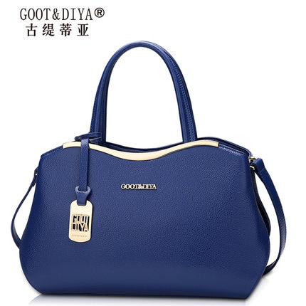 古缇蒂亚 真皮女包 2017新款时尚手提包单肩包头层牛皮包斜挎包 7色可选