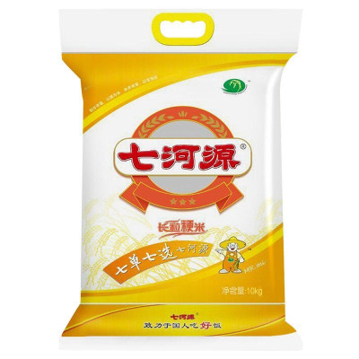 七河源 长粒粳米10KG 来自东北黑土地 长粒香米 东北大米
