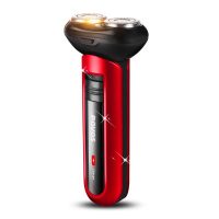 Povos奔腾 PW918电动剃须刀可水洗USB车载男士刮胡刀充电式胡须刀