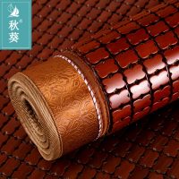 秋葵 夏季麻将沙发垫沙发凉席竹垫凉垫夏天布艺防滑坐垫凉垫定做 45*45cm