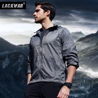 Lackwar洛城之战 防晒衣男皮肤衣夏季户外运动风衣防晒服速干防风衣防泼水