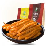 草原犇牛 牛板筋内蒙古特产小吃休闲零食牛肉干香辣烧烤味 200g