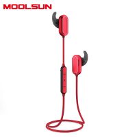 MOOLSUN沐圣 S01运动无线蓝牙耳机跑步耳塞式挂耳式双耳浅入耳式