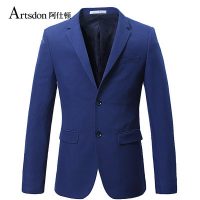 Artsdon阿仕顿 春季新款西服 男士英伦上衣单西 商务休闲修身款小西装外套