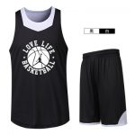 赛高 双面篮球服套装男篮球衣定制印字大码学生夏季队服装背心