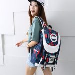 木村原宿 2017新款男女情侣双肩包 背包 校园书包 电脑旅行包 多款可选