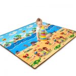 南极人 宝宝爬行垫加厚家用客厅婴儿爬爬垫防潮地垫儿童游戏垫 180*150*1cm