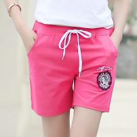 Luck Bain 2017短裤女夏 韩版棉弹力显瘦宽松大码休闲跑步运动短裤热裤