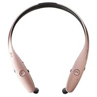 LG HBS-900 颈挂式无线运动蓝牙耳机 玫瑰金色